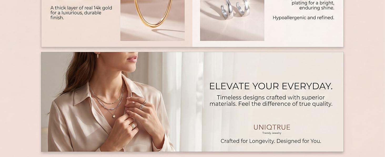 uniqtrue trendy jewelry