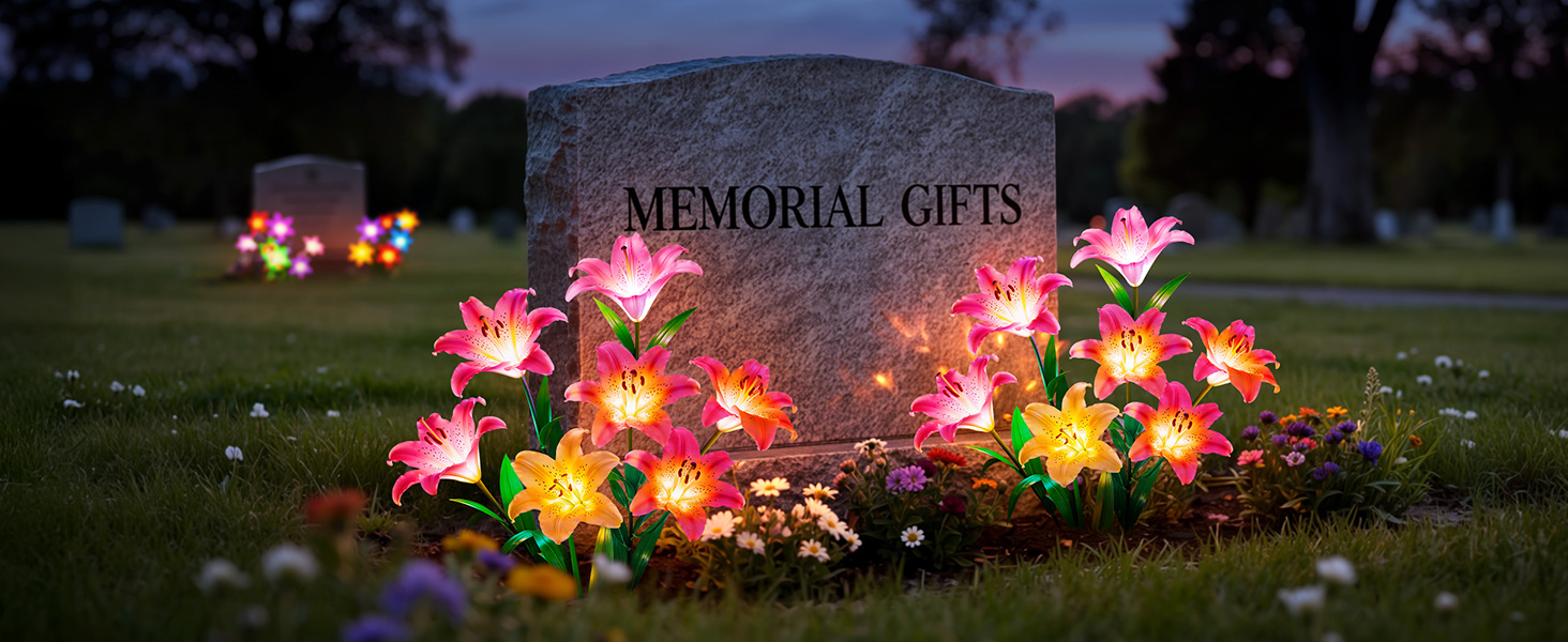 solar outdoor lights decorative, Cemetery Decorations