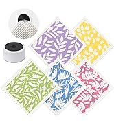 SUPERSCANDI Swedish Dishcloths With 100% Recycled Plastic Hanger - Reusable Paper Towels Washable...