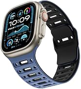 Maledan Compatible with Apple Watch Bands for Men, Compatible with Apple Watch Ultra 3 2 Band 44m...