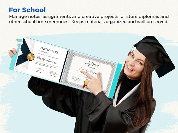 Dunwell Presentation Book 8.5x11 H - For School