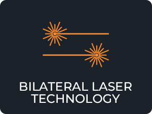 Bilateral Laser Measurement Tool