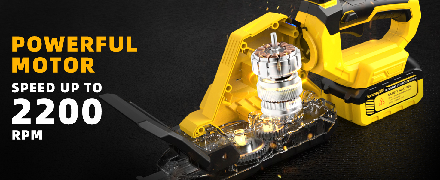 electric hedge trimmer