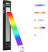 10inch RGB Under Cabinet Lighting Rechargeable -59 LED Super Bright,5-Color & Dimmable Brightness...