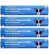 9.45" Large Lint Roller Refills, Suitable for Most 9.45in Giant Lint Roller Handle, Extra Sticky ...