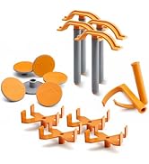 BORA Centipede Panel Cutting Accessory Kit – 4 X-Cups, 4 Quick Clamps, 6 Non-Slips, 2 Hooks, Fits...