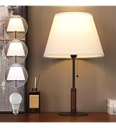 PSDSSHIIS 21" Table Lamps for Night stands Bedside Lamp for Living Room Bedroom Lamp for End Tabl...