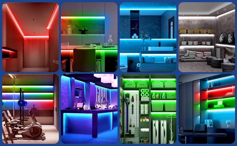 music sync color changing led strip lights