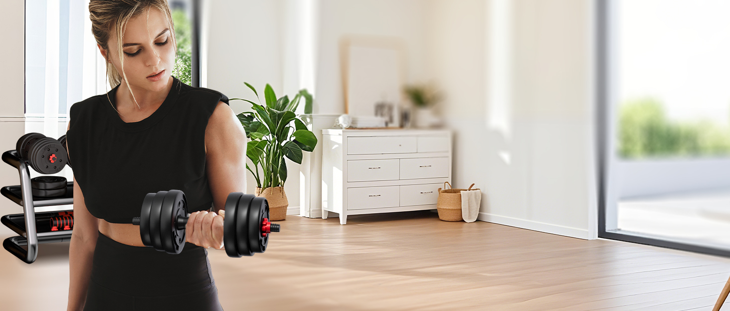 dumbbells set