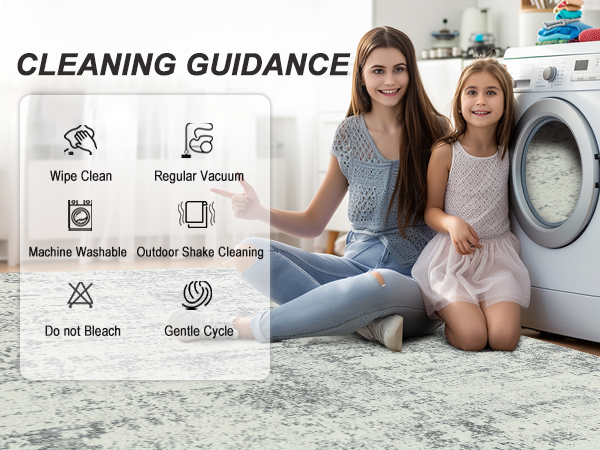 machine washable area rug