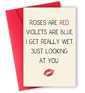 gerdiny Valentines Gifts for Him, Funny Valentines Day Card for Husband, Naughty Valentine's Day ...