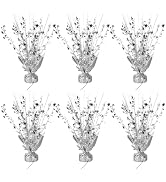 6 Pack Metallic Foil Spray Centerpiece Star Table Decoration Burst Table Centerpieces for Birthda...