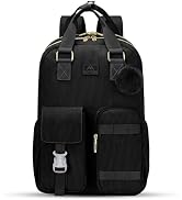MATEIN Cute Laptop Backpack for Women, 15.6 Inch Corduroy Computer College Backpack with USB Char...