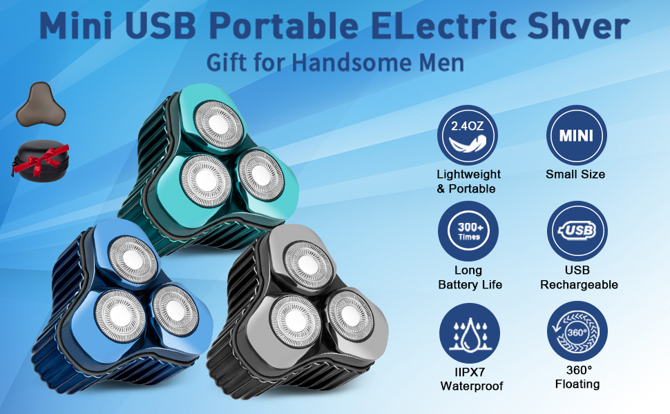 Mini Electric Razor for Men, Upgrade Mini Shaver