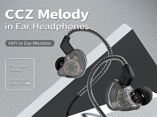 ccz melody in ear headphones