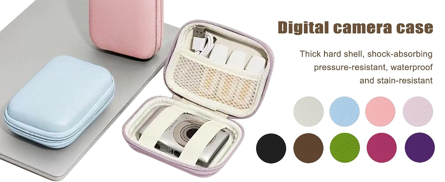 Digital Camera Case,suitable for camera case small such as CAMKORY/KODAK PIXPRO FZ45/FZ55