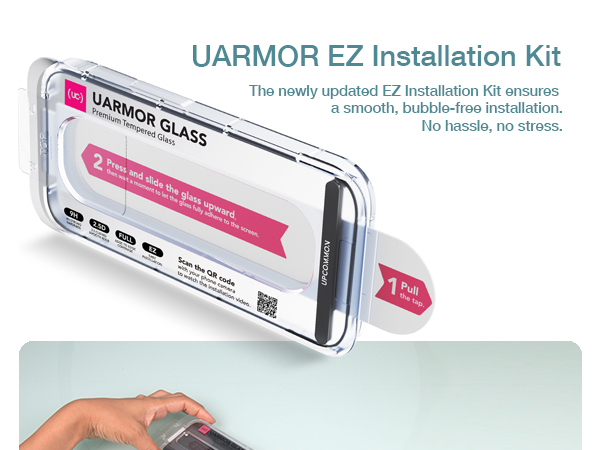UARMOR Glass Red