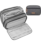 Lacdo Electronic Organizer Travel Cable Organizer Bag Pouch Electronics Accessories Carrying Case...