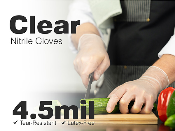 Raxwell 3 mil Vinyl Gloves disposable gloves disposable latex free vinyl gloves non latex gloves