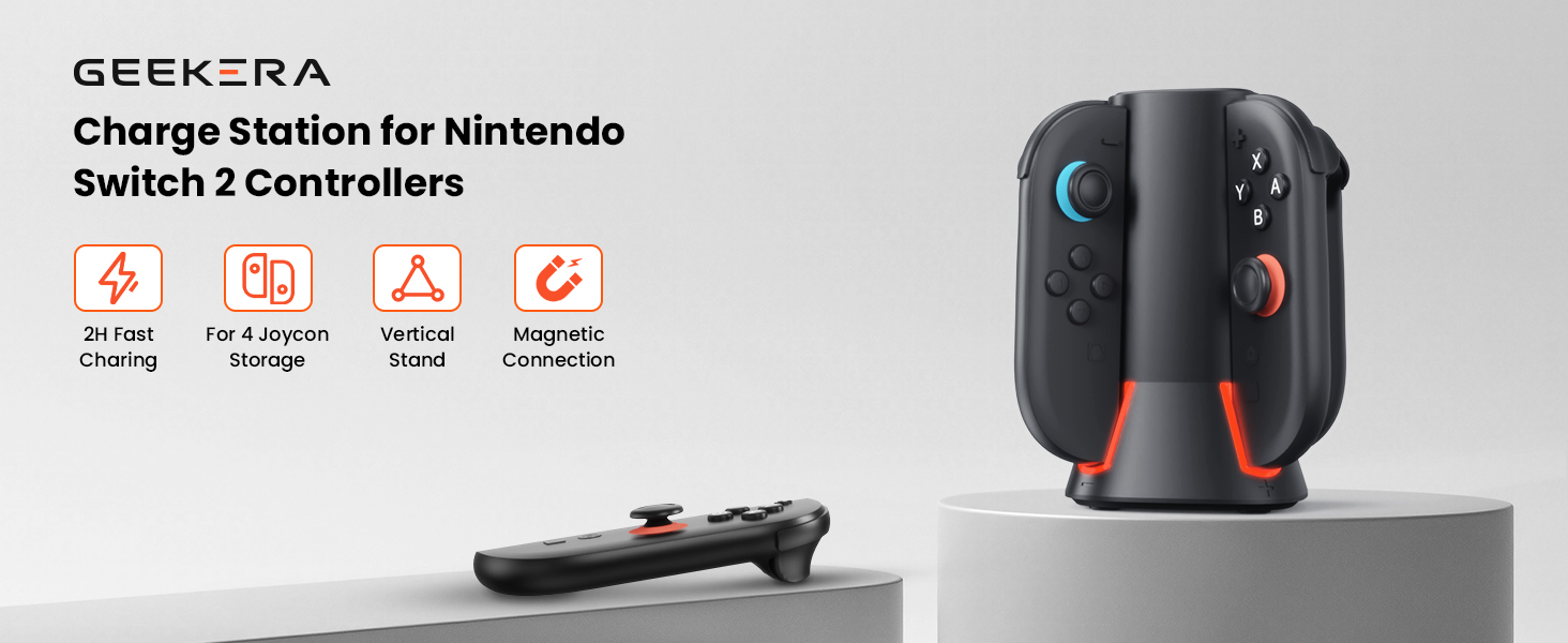 Nintendo Switch 2 Charger Dock Controller