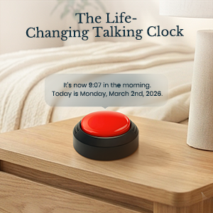 the life-changing talking clock time and date