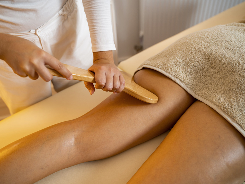 wood massage tools lymphatic kit
