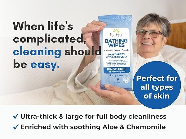 Bathing Wipes Nurture