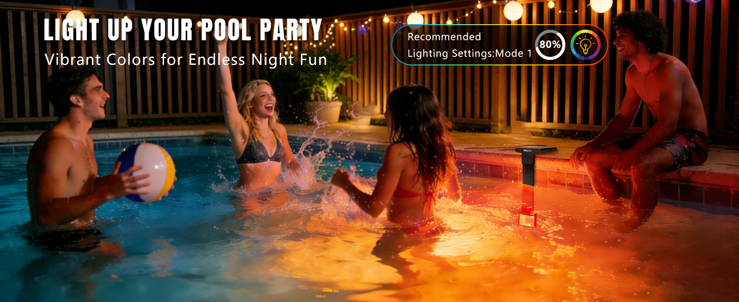 solar pool lights
