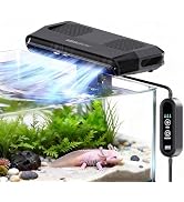 Aquarium Fan,Ultra-Quiet Fish Tank Cooler,More Powerful,Cooling Effect 3-7? with 3 Speed Modes Ad...