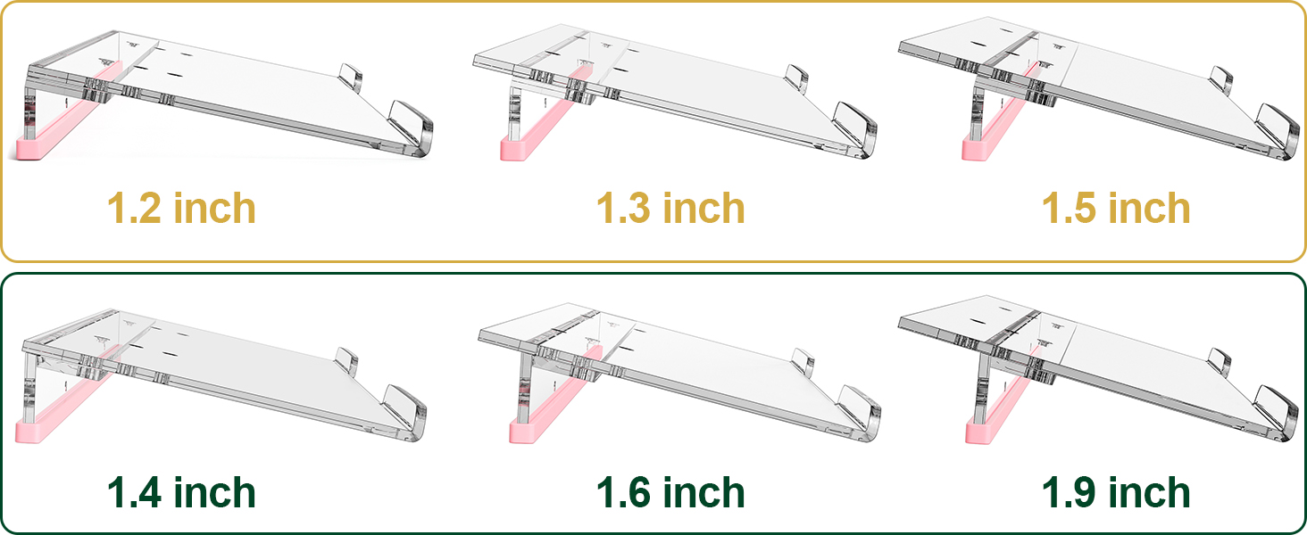 adjustable keyboard riser