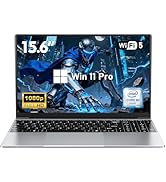 NIAKUN Laptop, Window 11 Pro Laptop Computer 2026, 15.6 Inch Lap Top, 16GB RAM 256GB SSD PC, M3-6...