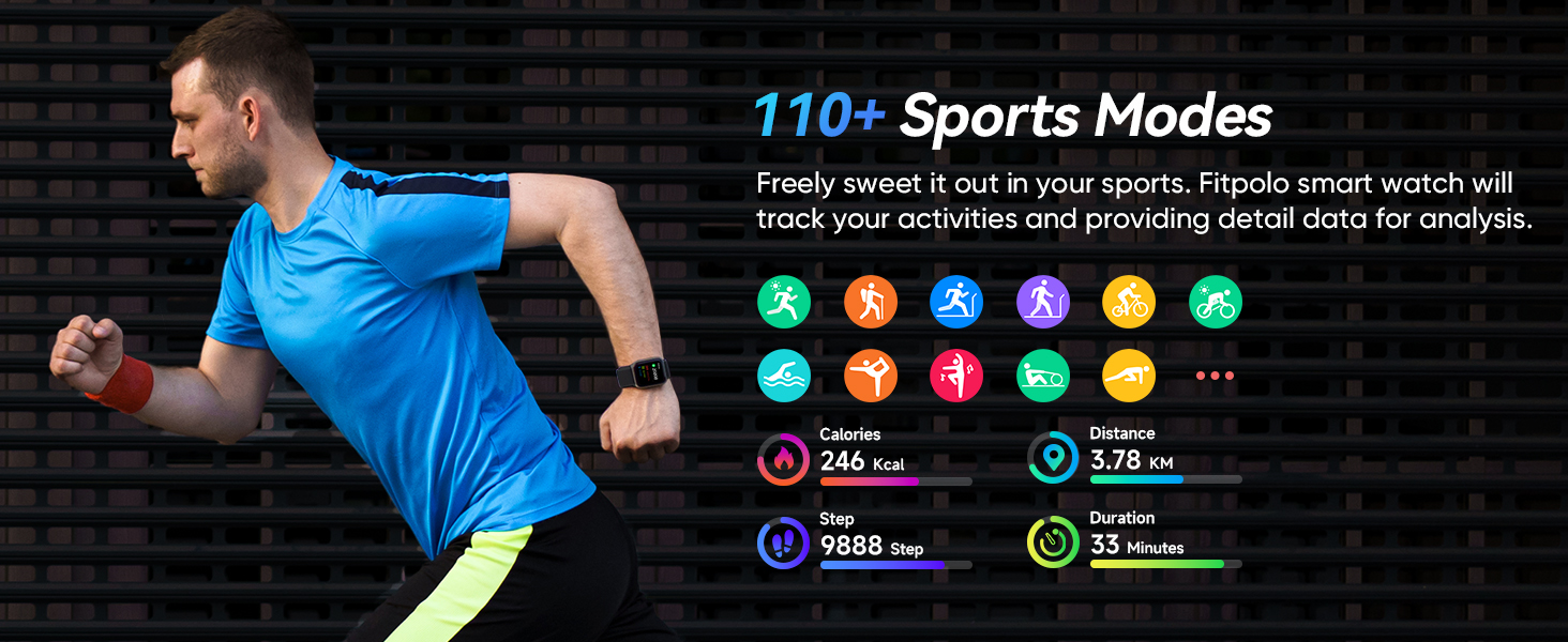 Heart rate smart watch