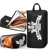 Bolycen Upgraded 21 in BBQ Blanket for Resting Meat, Insulated Brisket Bag | Smoker Accessories, ...