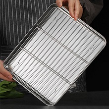 Stainless Steel Baking Sheet and Cooling Rack Set