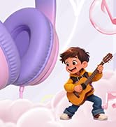 Over-Ear Headphones for Kids for school