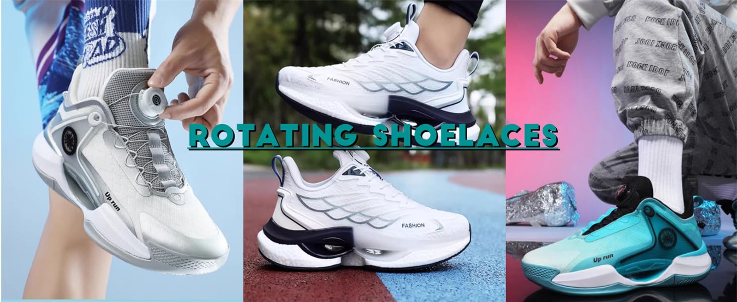 Rotating No Tie Shoelaces