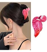 Flamingo Hair Clips Animal Hair Claw Clips Pink Flamingo Hair Barrette Summer Cartoon Hair Access...