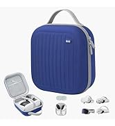 Krypthos Hard Carrying Case Compatible with Meta Quest 3S/Quest 3/Quest 2/Vision Pro, Portable VR...