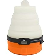 UST Spright LED Collapsible Impact Resistant Recharge Lantern with 100 Lumens, Power Bank and Hoo...