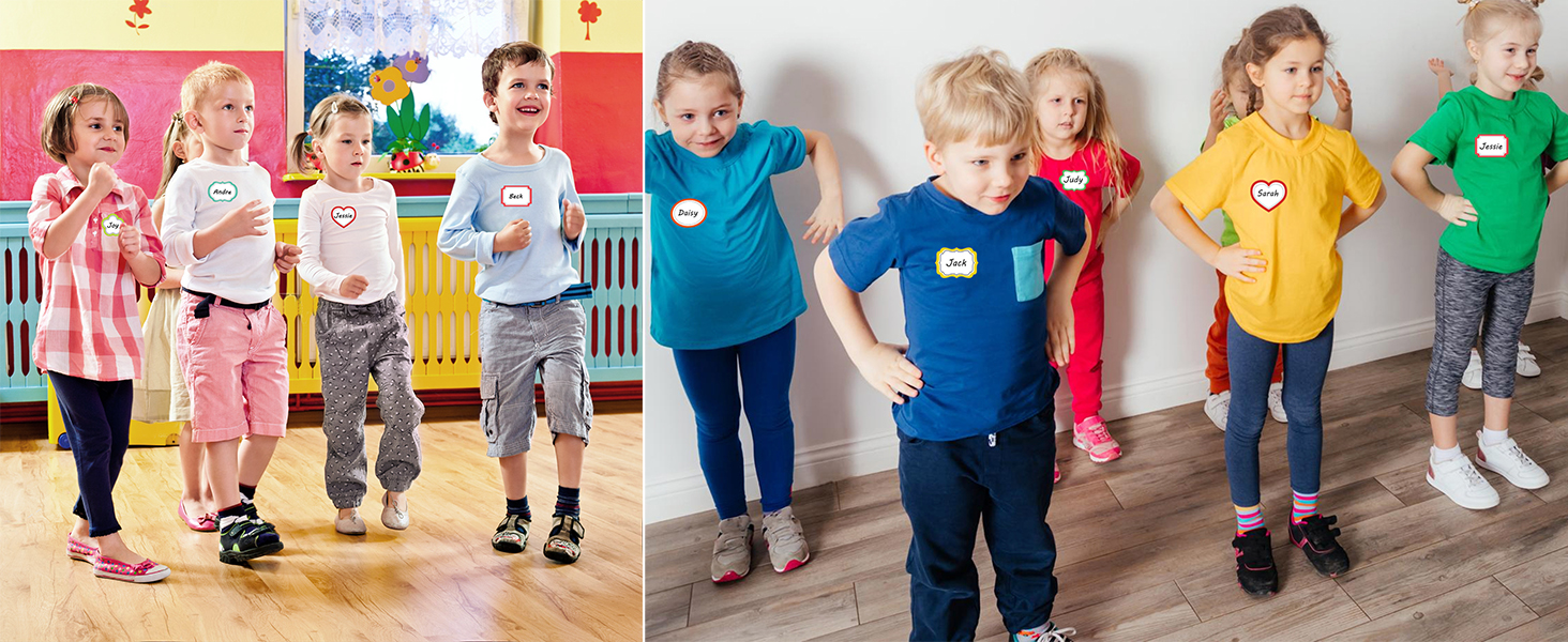 name tags sticker