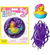 Creativity for Kids Soap Noodles Mermaid Bath Set | Mix, Swirl & Play with Purple Soap Noodles & ...