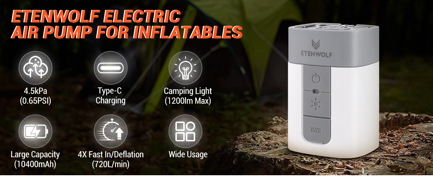 air pump for inflatables air mattress pump portable air pump electric air pump camping essentials