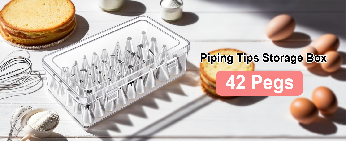 piping tip storage box
