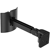 Notiela Universal Speaker Mounting Bracket, Black, Fits 1/4 inch-20 Thread Hole, Wall and Ceiling...