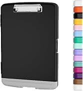 Piasoenc Clipboard with Storage, 8.5x11" Storage Clipboards with Pen Holder and A4 Legal Paper Fo...