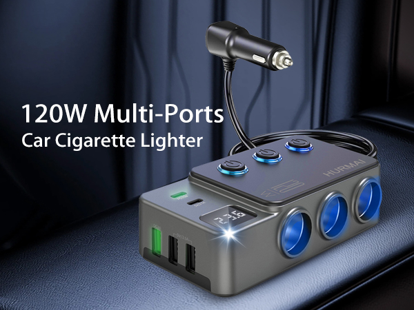 Cigarette Lighter Splitter