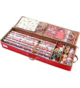 Sattiyrch Gift Wrapping Paper Storage containers,600D Oxford Fabric Christmas Ribbon Gift Bag Bow...