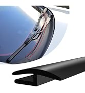 1.8M/6Ft Windshield Cowl Molding Rubber Seal Strip Trim, Front Rear Windshield Seal, Car Weather ...