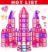 Magnetic Tiles Kids Toys for 3 Year Old Boy Girl