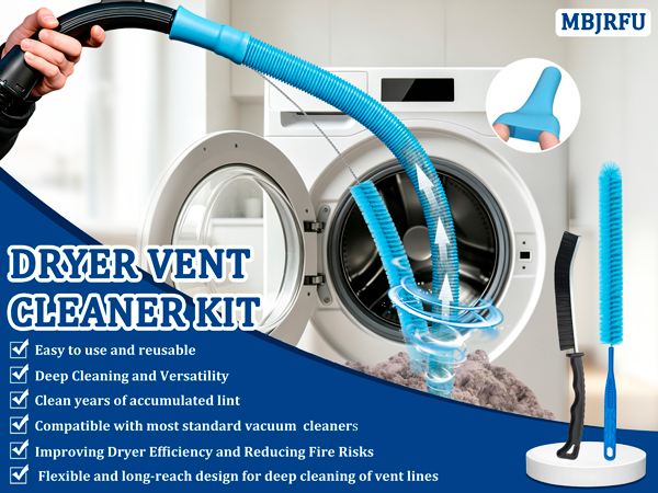 Dryer Vent Cleaner Kit